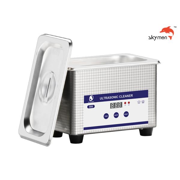 LCD Display SUS304 0.8L 35W Ultrasonic Eyeglasses Cleaner