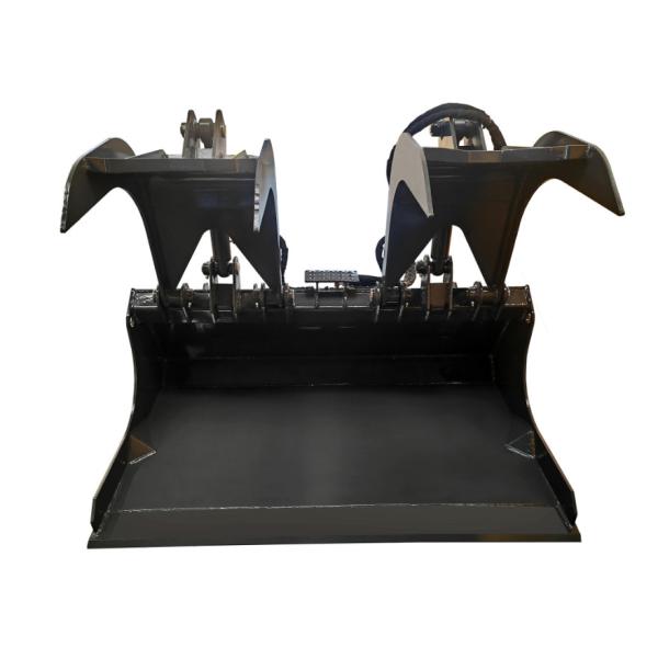 Farm-Oriented Grapple Fork For Agricultural Skid Steer Loader And Wheel Loader