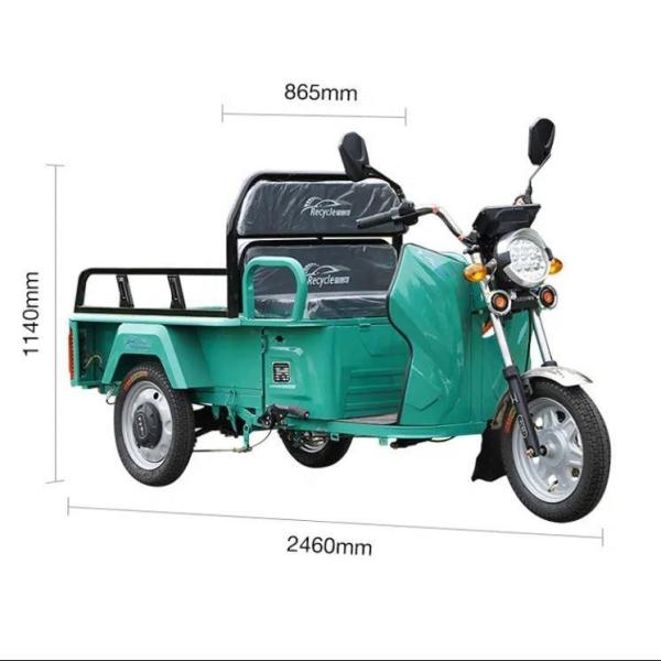 2000W Sidecar Adult Electric Tricycles