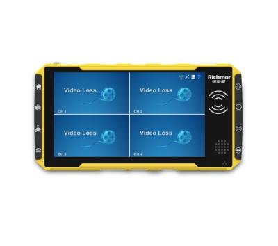 Sistema de vídeo de carro MDVR todo-em-um com monitor táctil inteligente e navegação 3G/4G/WIFI/GPS
