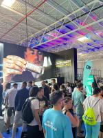 Un distributeur automatique de shakes de protéines en salle de sport