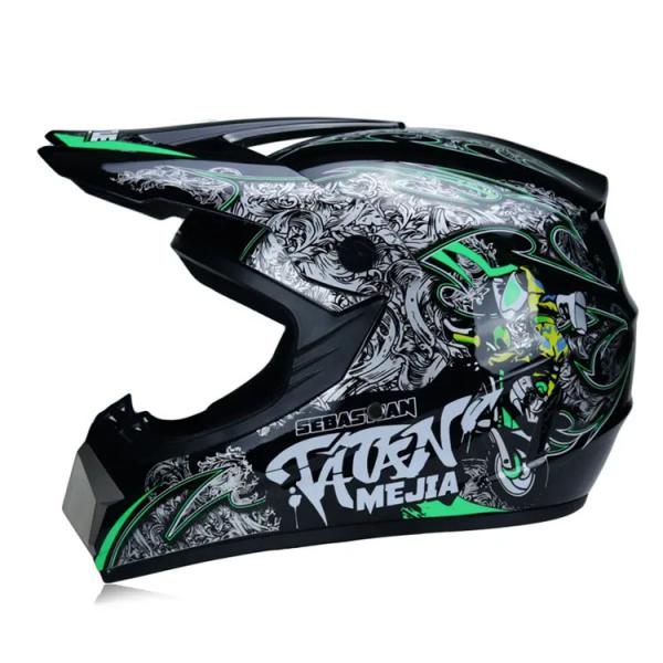 DOT Approved Custom Motocross Helmet with Head Safety Protection and Performance