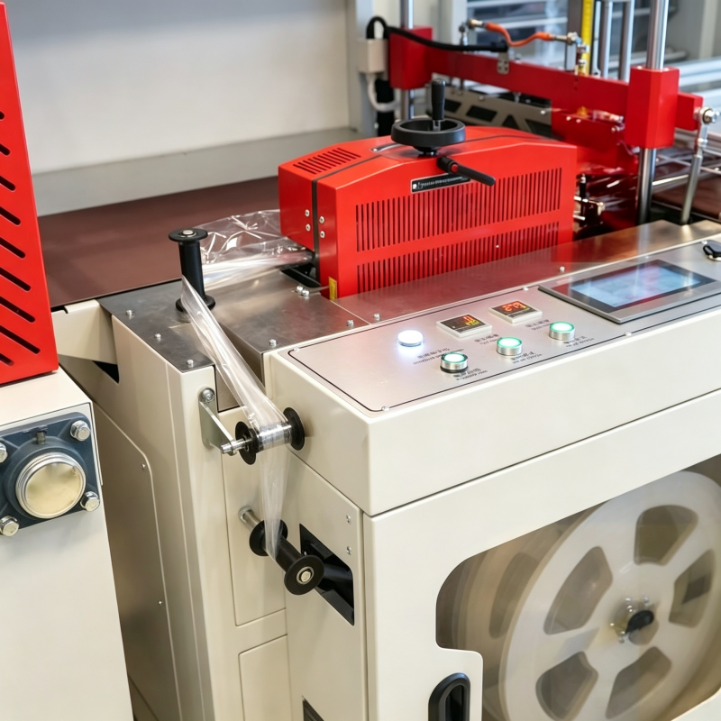 Automatic Heat Shrink Film Machine , Industrial Shrink Wrap Packaging Machine
