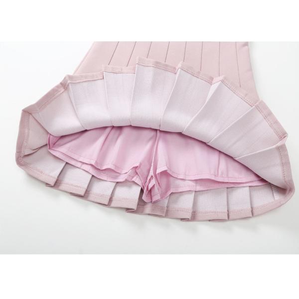Black Pleated Mini Children'S Beauty Skirts Versatile Princess Style ODM