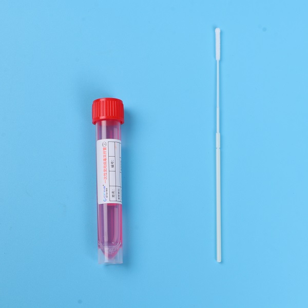 Красный материал PP трубки забора вируса ДНК устный носовой медицинский