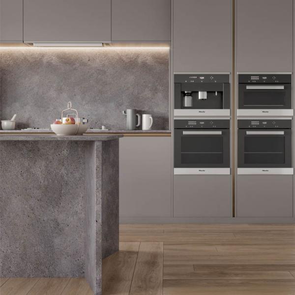 Fibre Membrane PVC Kitchen Cabinets