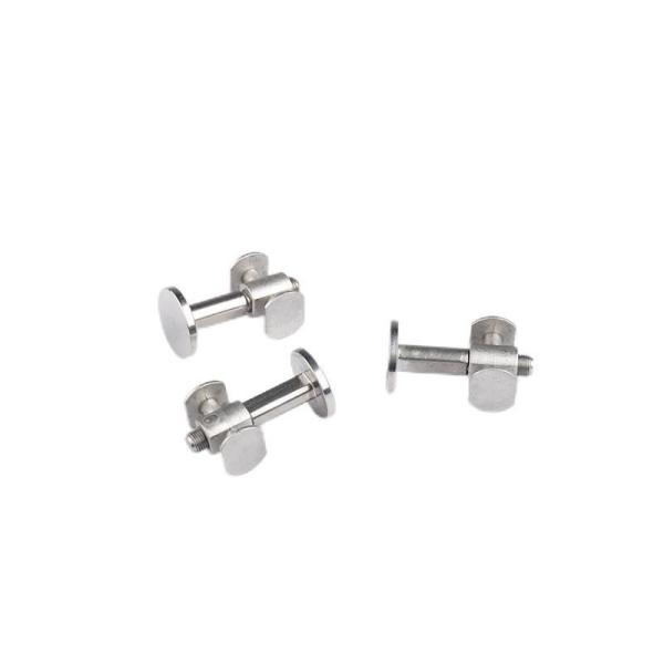 Silver Plated MIM CNC Stainless Steel Parts Fasteners Precision Machining Components