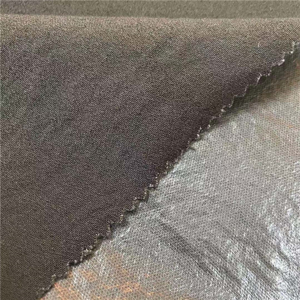 Tissu simple en nylon de briseur d'hiver de 100% avec TPU soutenant 200D*250D 190gsm 150cm