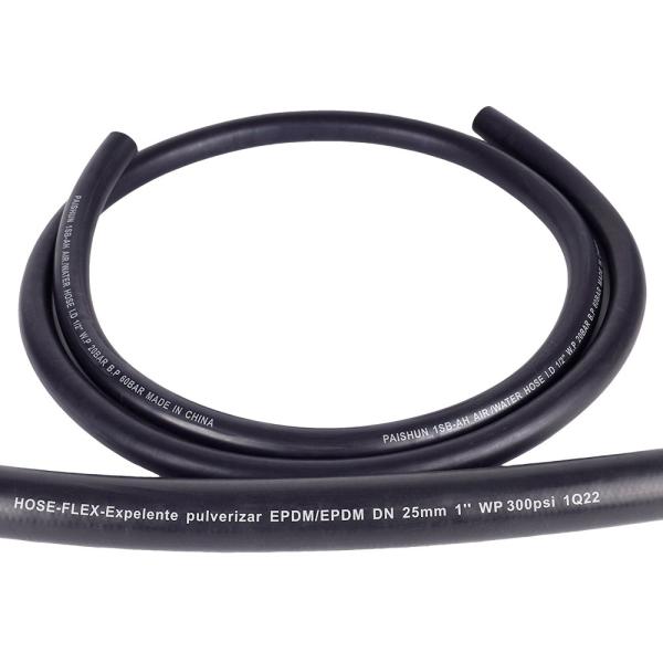 Factory High Quality Automotive Car Wash ID 1/2'' Black EPDM Rubber Hose