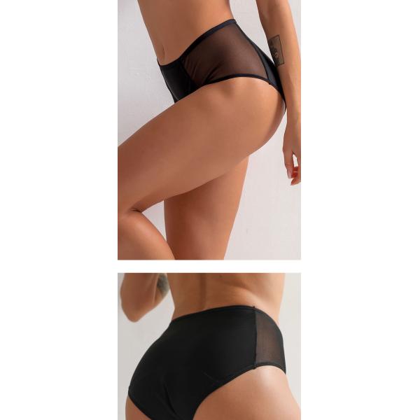 High Rise Leak Proof Period Underwear XS-4Xl Absorbing Women Sexy Underwear