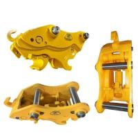 Heavy Duty Excavator Attachments Hydraulic Quick Hitch Coupler Safety Release Pin