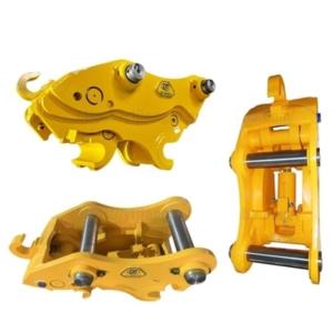 Heavy Duty Excavator Attachments Hydraulic Quick Hitch Coupler Safety Release