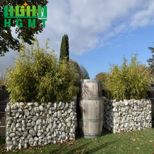 корзины 4mm 4mx1mx1m сваренные Gabion/Pvc коробки покрыли