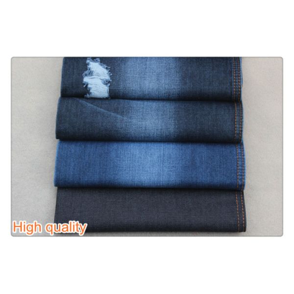 Rolls of Stocklot Non Stretch Bamboo Slub Jeans Shirt Dress Denim Fabric