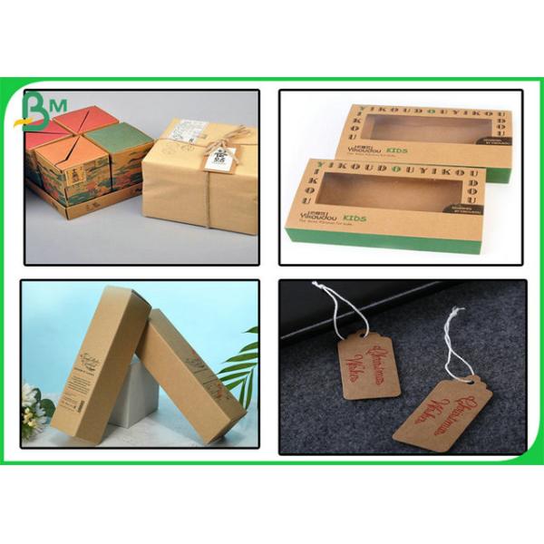 Buen tablero de categoría alimenticia 350g del trazador de líneas de Kraft de la resistencia de humedad para hacer la caja de torta Buen tablero de categoría alimenticia 350g del trazador de líneas de Kraft de la resistencia de humedad para hacer la caja de torta