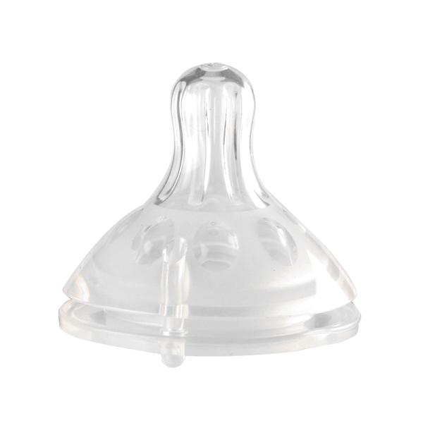 Lightweight  Silicone Baby Pacifier For Newborn One Piece Construction