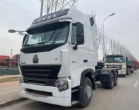 O caminhão 6*4 do trator de HOWO A7 usou a mão HOWO 371hp 30tons Tipper Truck de motor diesel segundo
