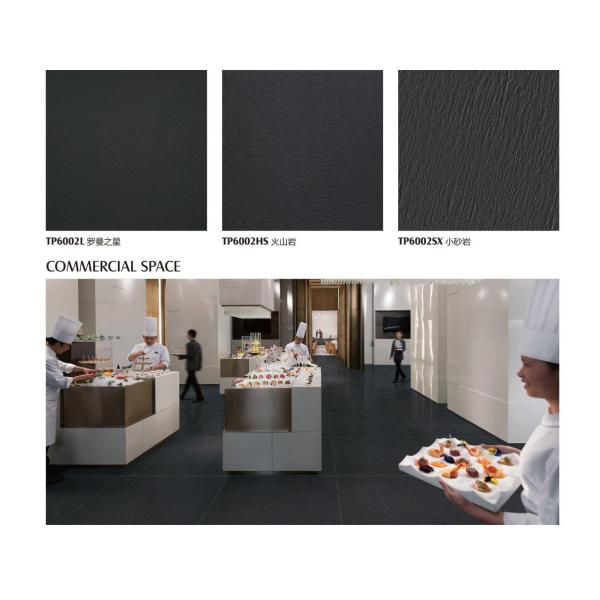 Black Full Body Porcelain Tiles 600x1200mm 10mm Commercial Grade