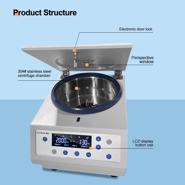 CTH-15 High-Speed Micro Centrifuge , 15000RPM Compact centrifuge for sale