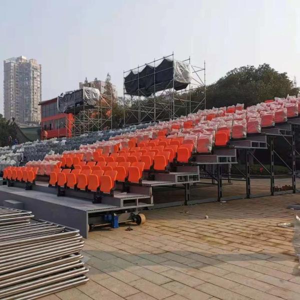 HDPE Plastic Stadium Seating Chair with Anti-Aging and Anti-UV Properties for Outdoor Football Fields