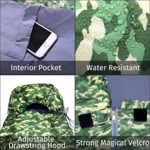 1 Person 210x76cm Emergency Mummy Style Sleeping Bag