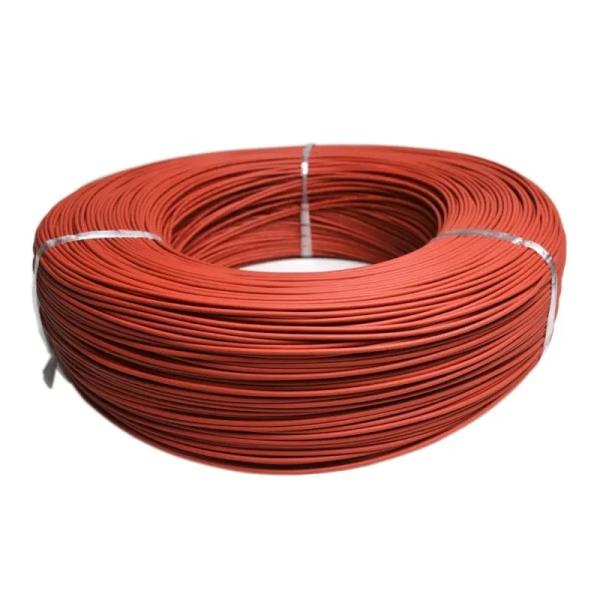 Coberturas elétricas que derretem a borracha de silicone 18K isolado da fibra do carbono do cabo de aquecimento 20ohm