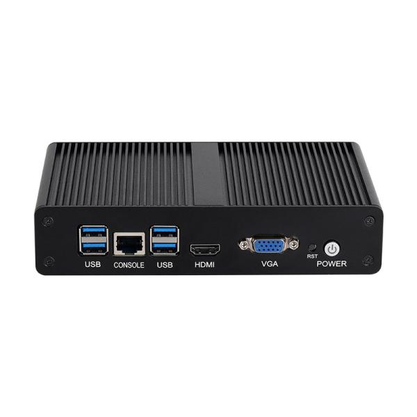 Intel Pentium 4405U 6LAN RJ45 Software Router DDR4 With Dual Screen Display