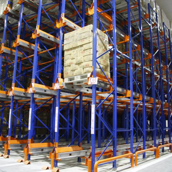 Steel Radio Shuttle Rackings and Pallet Runners for warehouse storage