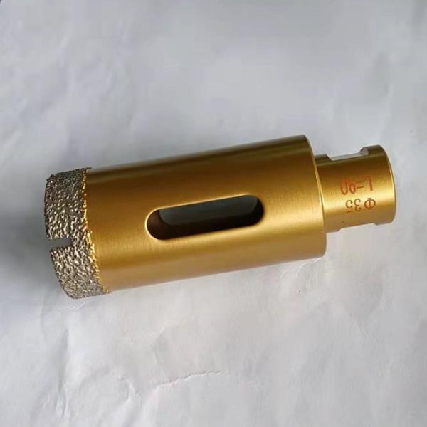 Drilling Marble Tile Cemaric M14 Brazed Diamond Hole Saw 90mm