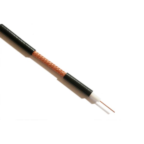 20 AWG Bare Copper RG59 CCTV Coaxial Cable 95% CCA Braiding CM Rated PVC