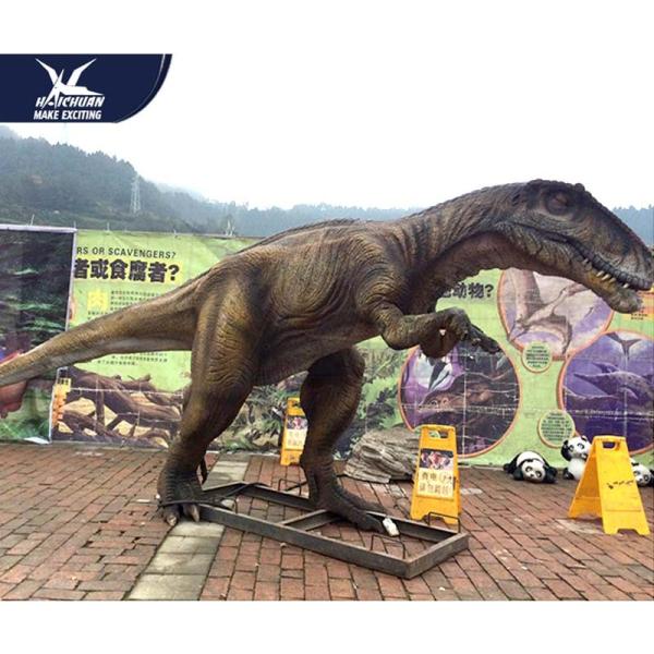 Windproof Realistic Dinosaur Models Life Size In Jurassic Theme Park 110vac