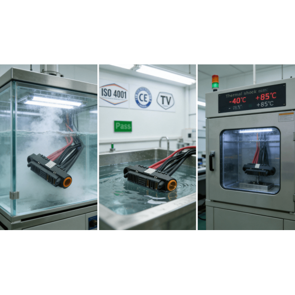24A New Energy Power Connector Module for Industrial Vehicle | Ritian
