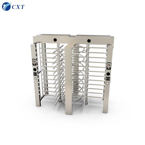 Dual Channels CE Certified Full Height Turnstile with 90-Degree Rotation for High Security