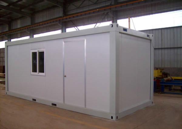 Gray And White Double Container House Aluminum Zinc Coated Steel Color Embossed Plate