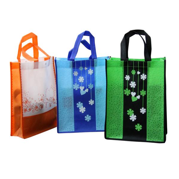 80gsm non woven fabric Non Woven Carry Bag Splicing matching fashionale colorful promotion bag
