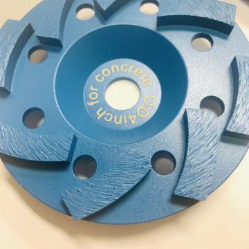 Professional Diamond Grinding Tools Diamond Cup Wheel For Grinding Concrete 100mm