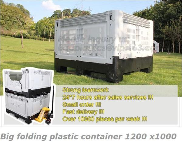 Multi-purpose Euro logistics plastic box ; Plastic turnover box, pp corrugated sheet Box plastic transport box turnover