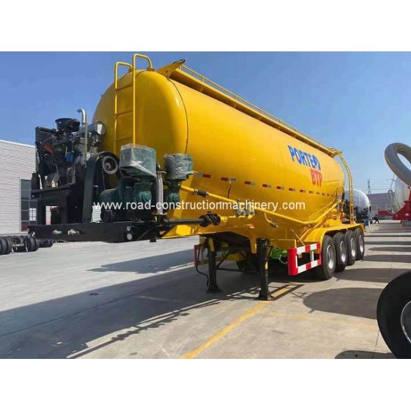 Топливозаправщик 45cbm цемента Bulker силосохранилища 4 цапф сухой перевозит