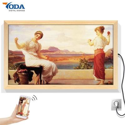 Quadro de madeira da foto de 200 watts, quadro de madeira da pintura com música video Bluetooth