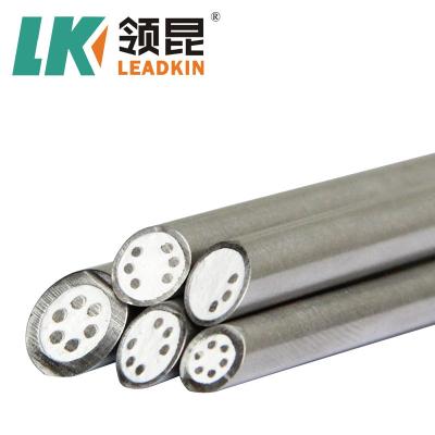 2 Core Mi Heating Mineral Insulated Metal Sheathed Cable SS321 Pt100 6.4mm
