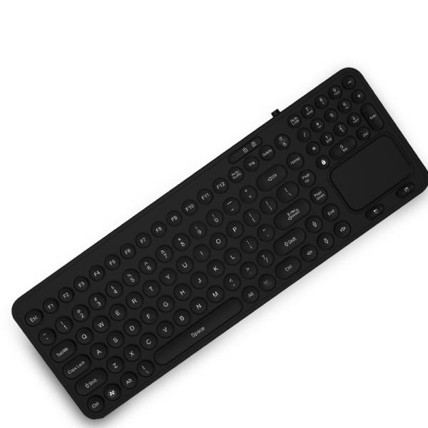 IP68 洗える 軍事医療 産業用 バックライト キーボード 機能キー Numerica キーボード タッチパッド