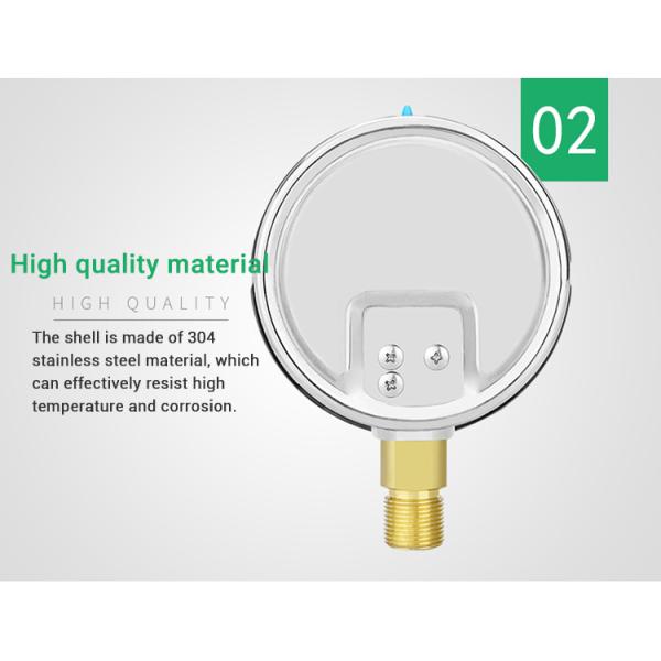 100mm Panel Manometer Pressure Gauge for Accurate Hydraulic Pressure Force Measurement