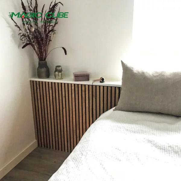 Деревянный каркас экологически чистый акустический панель с плитами Полиэстерные волокна