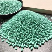 Non Toxic Wiredrawing Plastic Masterbatch EVA green Color Anti Block