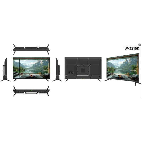 Дистанционное управление 32 дюйма WebOS TV Multi Media LED TV без рамы для комнаты совещаний