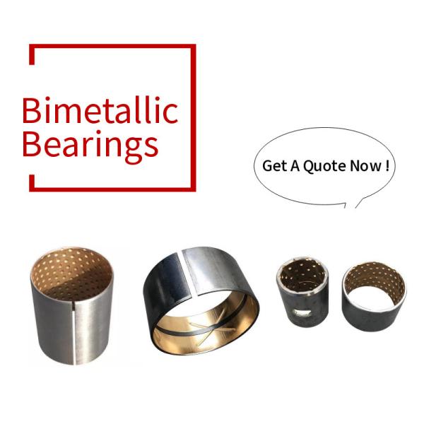 Bimetallic Bearing Vehicles Bushings CuPb10Sn10 Or CuSn6Zn6Pb3