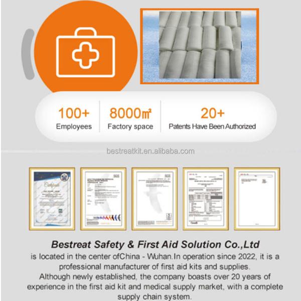 CE Certified Contton Elastic Bandage Absorbent Dressing for Wound Care