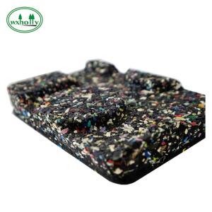 Assoalho de borracha elíptico Mat Roll do Gym da escada rolante 100x100 da