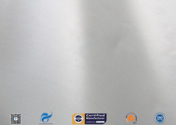 0.3mm 39 Gray PVC Coated Fiberglass Fabric For Flexible Air Ducting