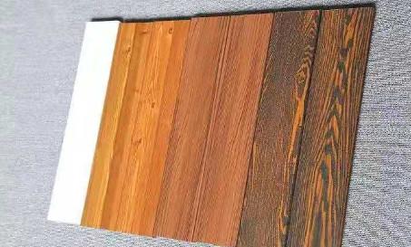 SGS 2.0mm 4D Etching  Aluminium Wood Panel For Metal Curtain Wall